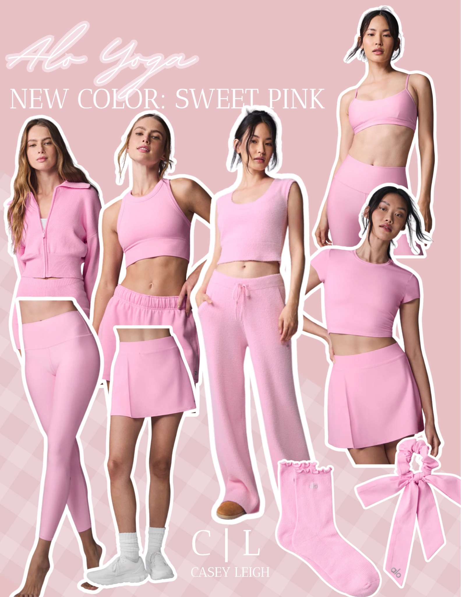 💖 New color alert! Sweet Pink from Alo Yoga is the cozy-meets-chic vibe we all need. Whether you’re stretching it out or lounging in style, this color is a total mood. Which piece would you snag first? 💕 #AthleisureGoals 

#LTKFitness #LTKActive