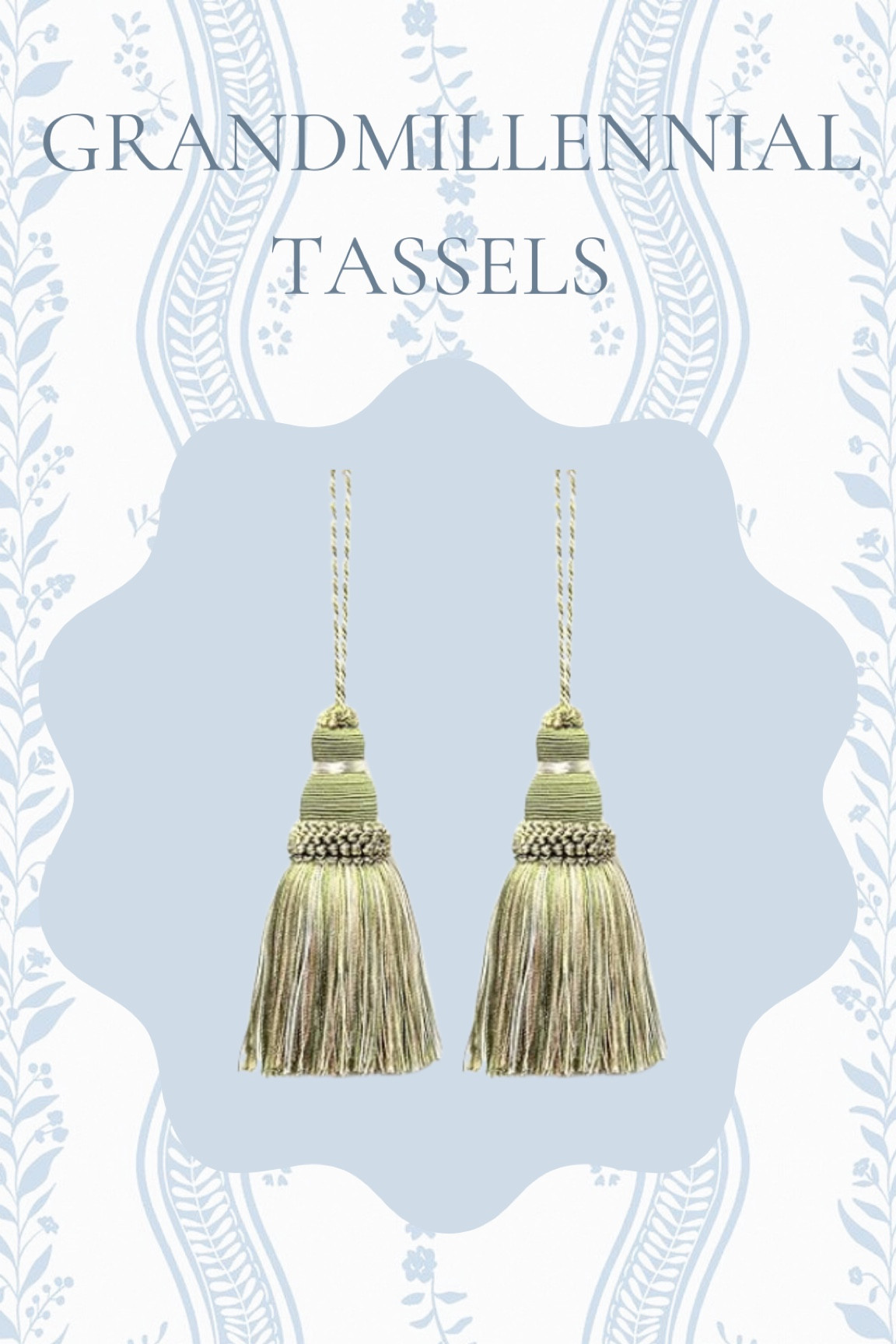 The perfect grandmillennial touch to your home! I have these hanging on dressers/entry tables throughout our home! 

#LTKStyleTip #LTKGiftGuide #LTKHome