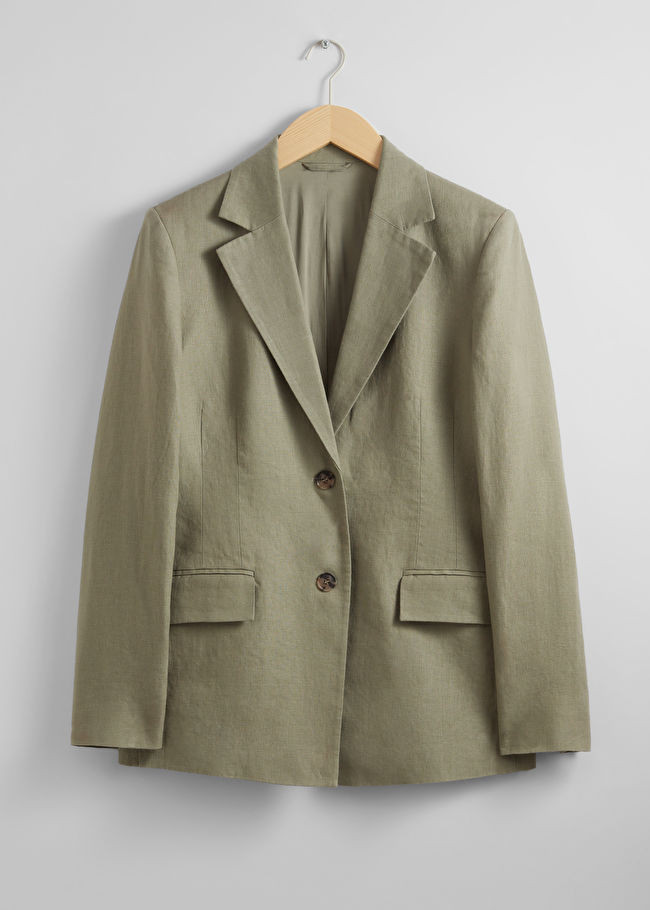 Fitted Linen Blazer | & Other Stories UK