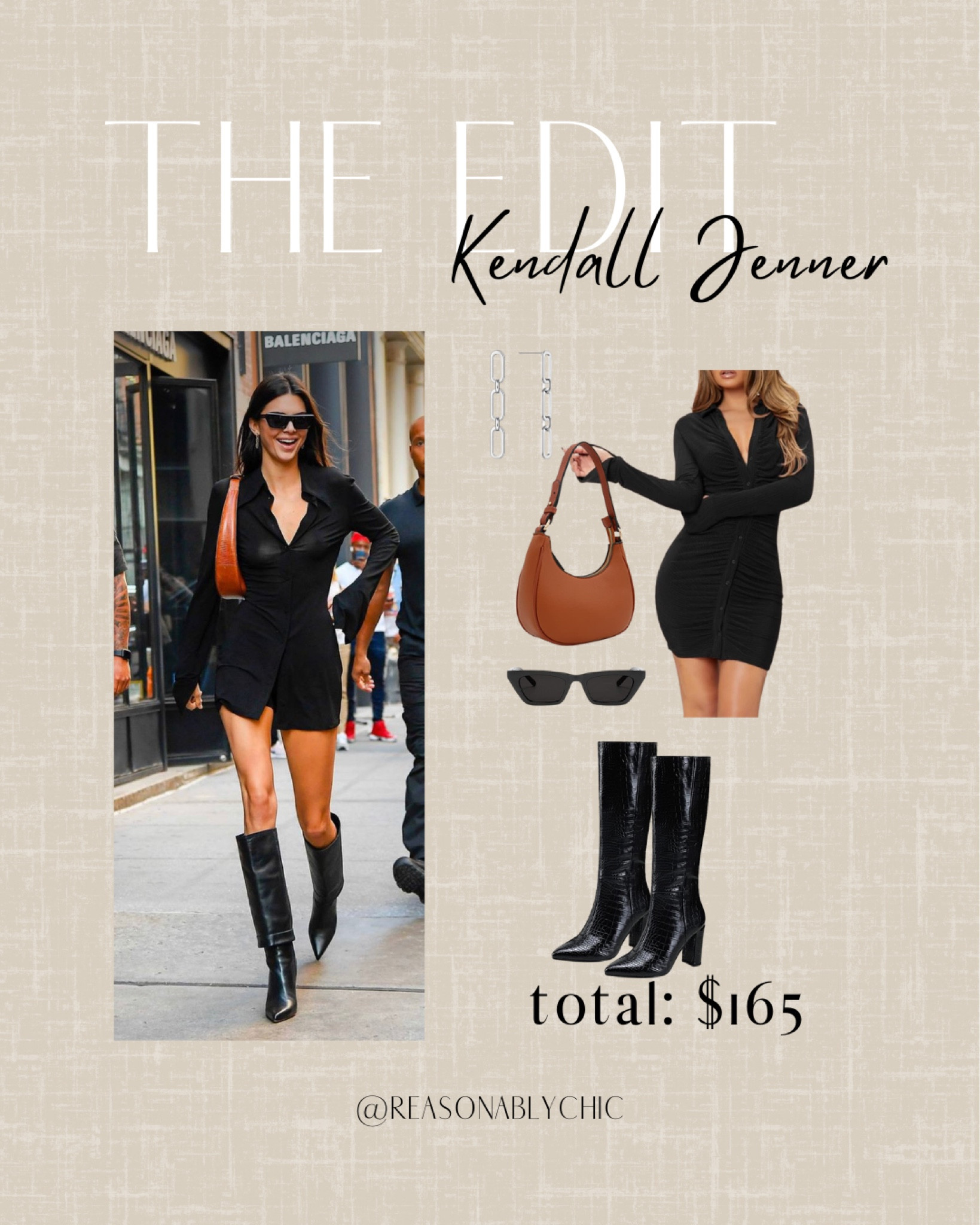 Transition into Fall Outfit Inspo! 



Kendall Jenner-inspired, budget fashion, black dress, black boots, style dupe, fashion inspiration, affordable chic, recreate the look, celebrity style, OOTD, affordable outfit, style inspiration, Kendall Jenner dupe, fashion on a budget, black attire, trendy look, celebrity fashion, street style