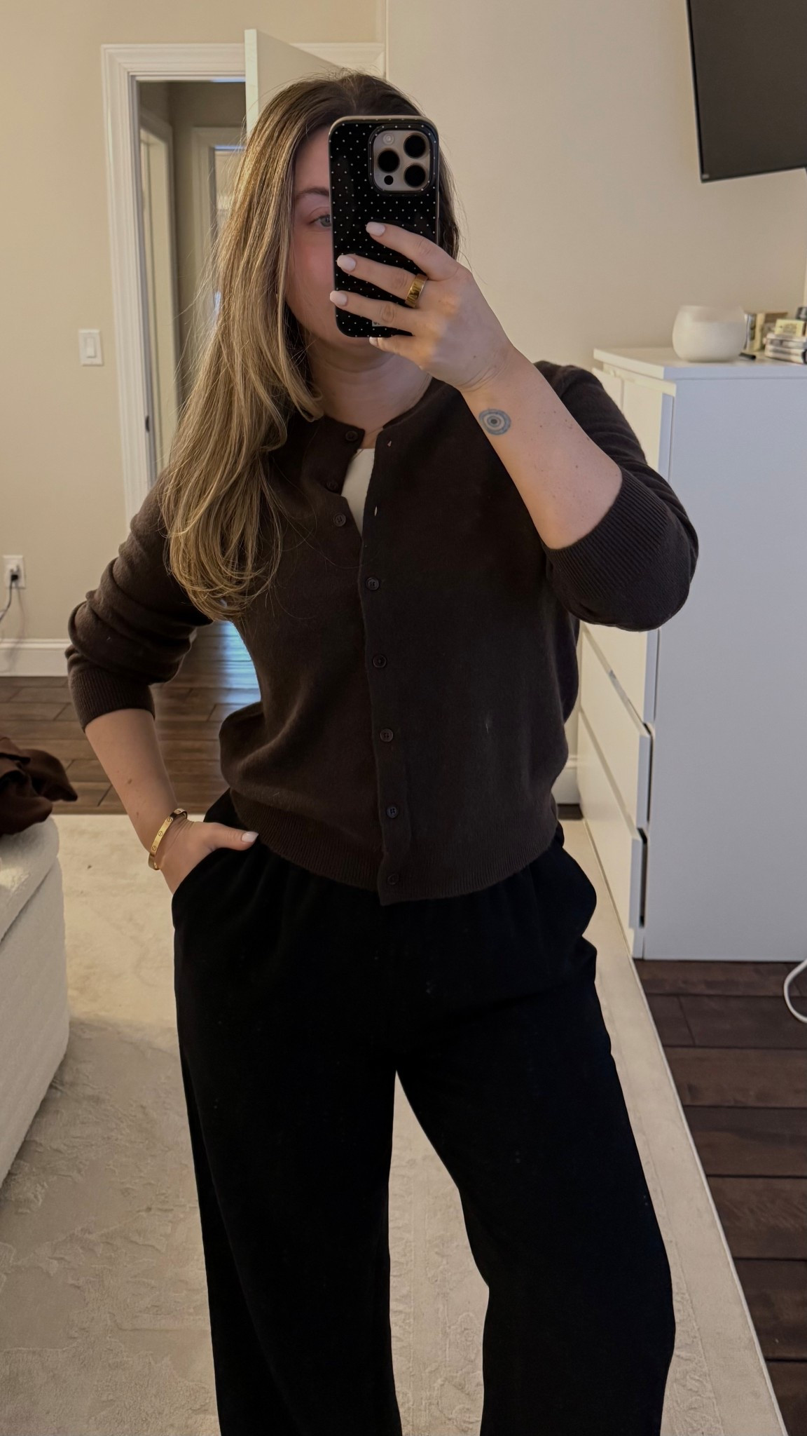 Always love a brown & black combo 🤎🖤

#LTKootd #LTKSeasonal #LTKWorkwear