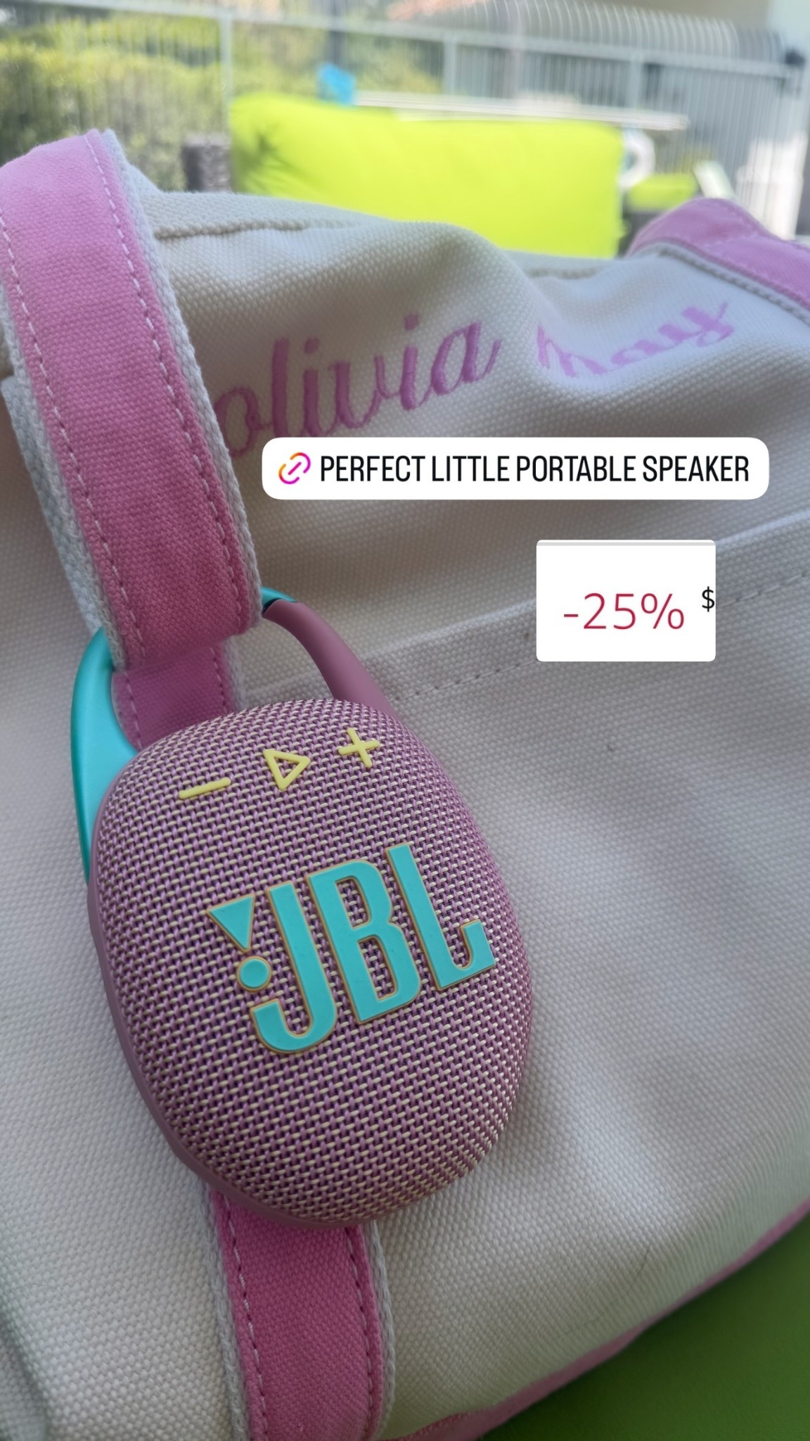 Cute little portable JBL Bluetooth speaker!

#LTKSaleAlert #LTKHome