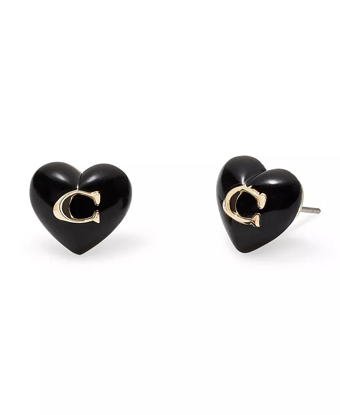 Women's Signature Heart Stud Earrings | Macy's
