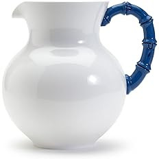 Two's Company Blue Bamboo Touch Pitcher | Amazon (US)