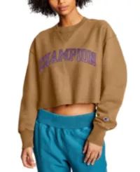 Champion Women's Vintage Wash Reverse Weave Cropped Sweatshirt | Dick's Sporting Goods