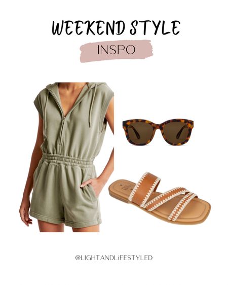 Weekend outfit, romper activewear Abercrombie style

#LTKfindsunder50 #LTKstyletip #LTKSeasonal