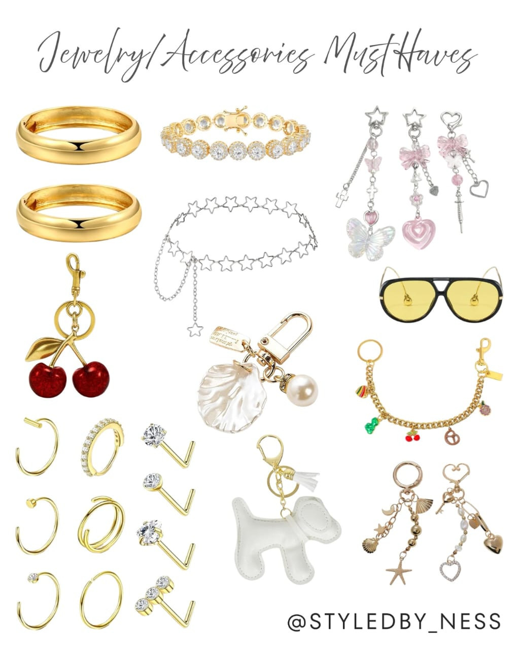 Jewelry and accessory must-haves for every fashion lover! These pieces will add a touch of style to any outfit. #JewelryFinds #AccessoryEssentials
 

 #LTKActive #LTKU #LTKSaleAlert
