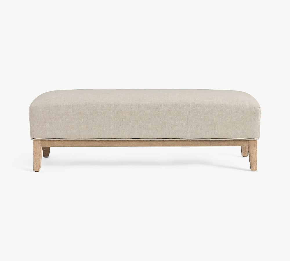 Edgewood Upholstered Bench | Pottery Barn (US)