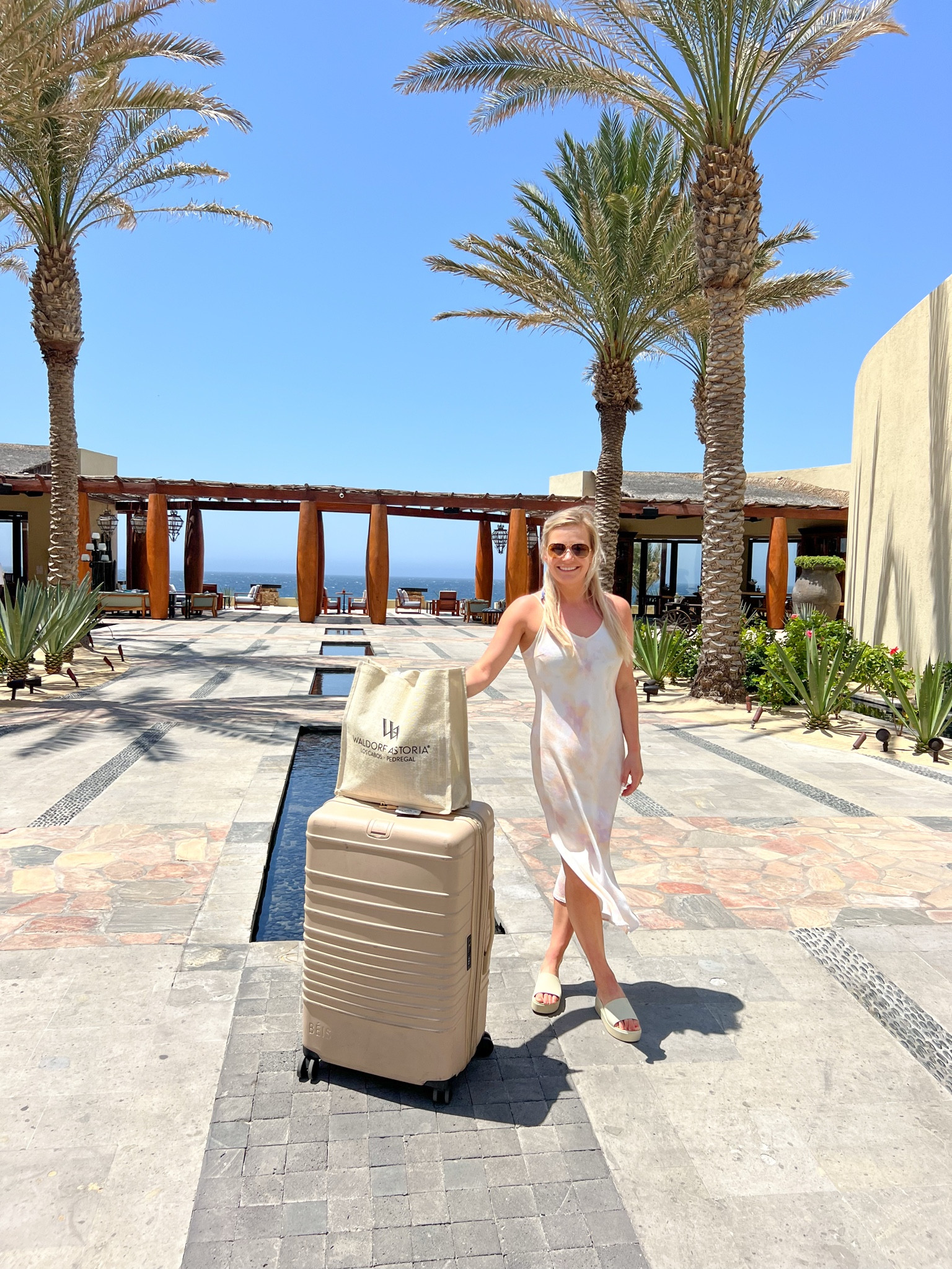 Traveling through Europe calls for luggage that’s as chic as it is functional, and the Béis beige suitcase is my go-to. ✈️ With its sleek hard shell, smooth 360° wheels, and spacious interior, it makes airport runs &amp; cobblestone streets so much easier. The neutral beige tone is timeless and pairs perfectly with any travel style. If you’re looking for luggage that’s stylish, durable, and practical for long-haul trips, this one is worth it. ⸻ beis luggage, beis carry on, beis beige luggage, beis checked luggage, beis suitcase, best luggage for europe travel, chic luggage, durable travel suitcase, aesthetic luggage, celebrity luggage brand, best luggage for international travel, lightweight spinner luggage, stylish luggage sets, neutral luggage, beis travel 

 

#LTKGiftGuide #LTKSaleAlert #LTKTravel