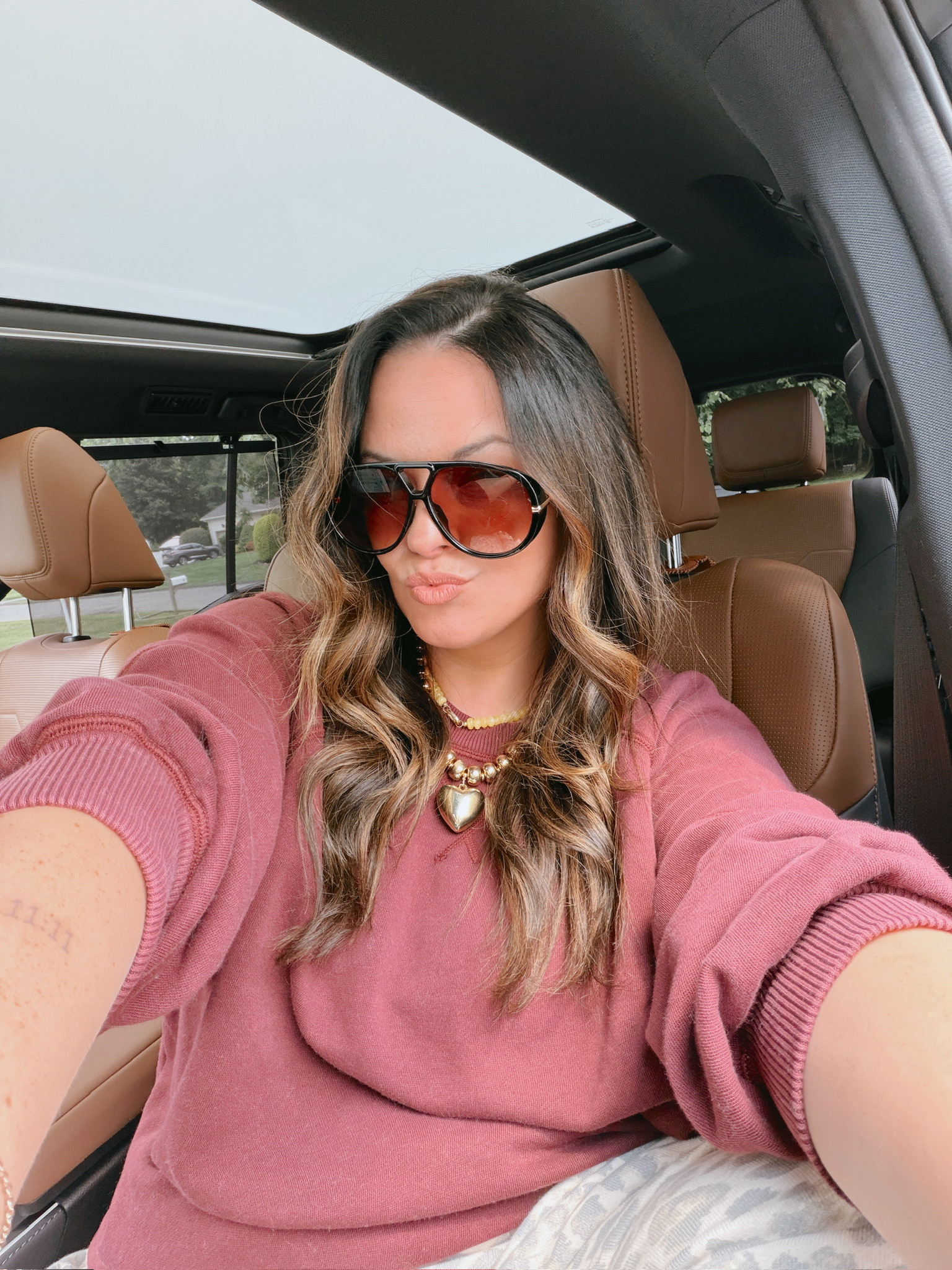 wearing a large in everything 

 #LTKSeasonal #LTKMidsize