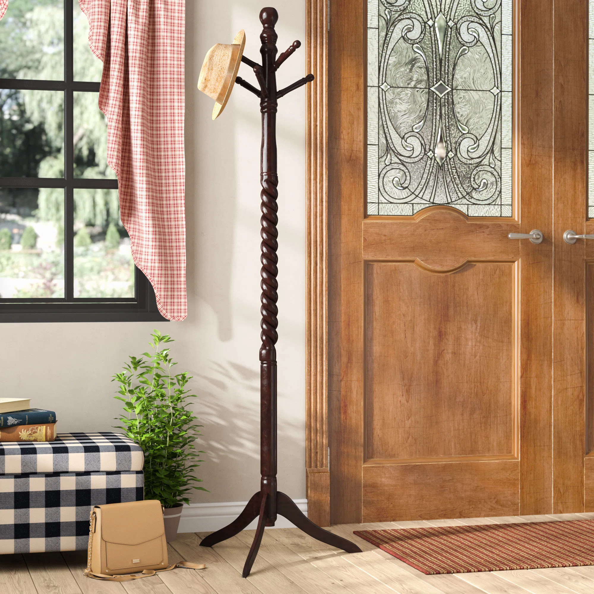 August Grove® Husson Coat Rack Stand & Reviews | Wayfair | Wayfair North America