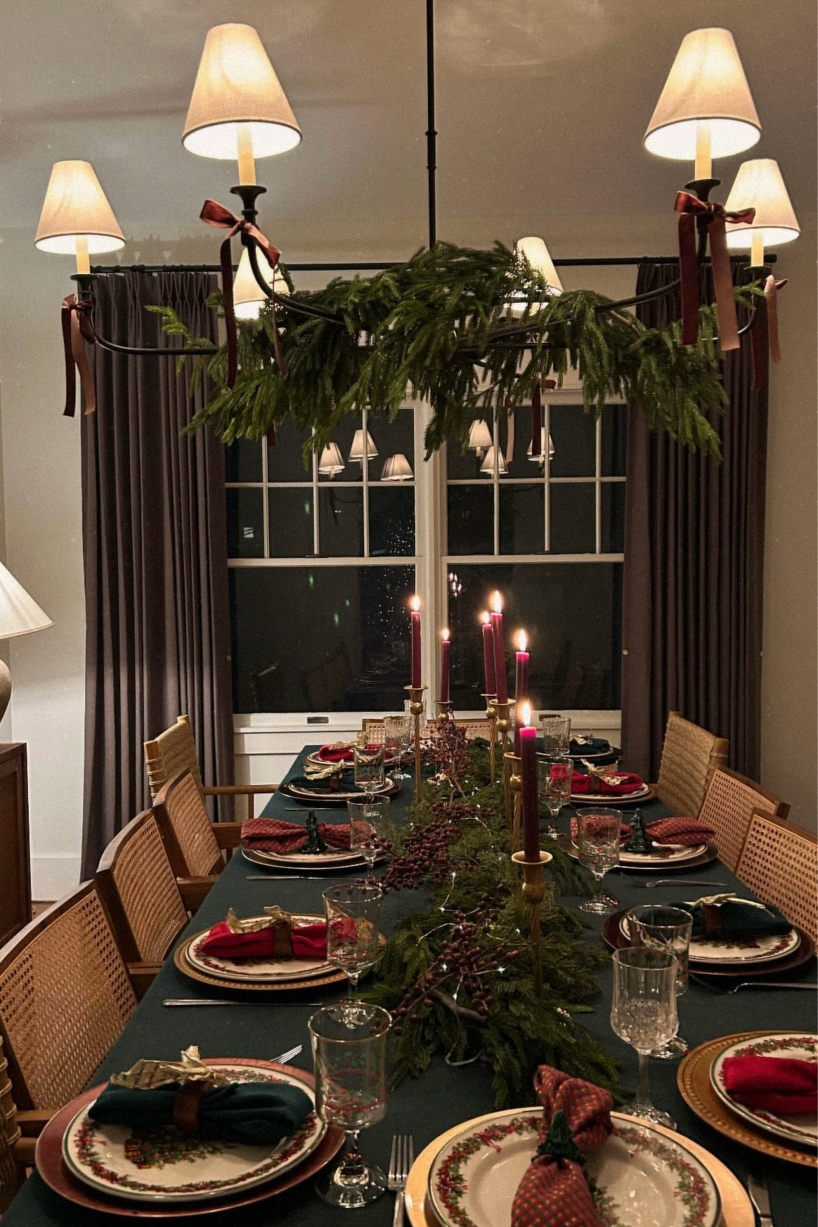 Nostalgic Christmas dinner, Christmas dining room

#LTKHome #LTKHoliday