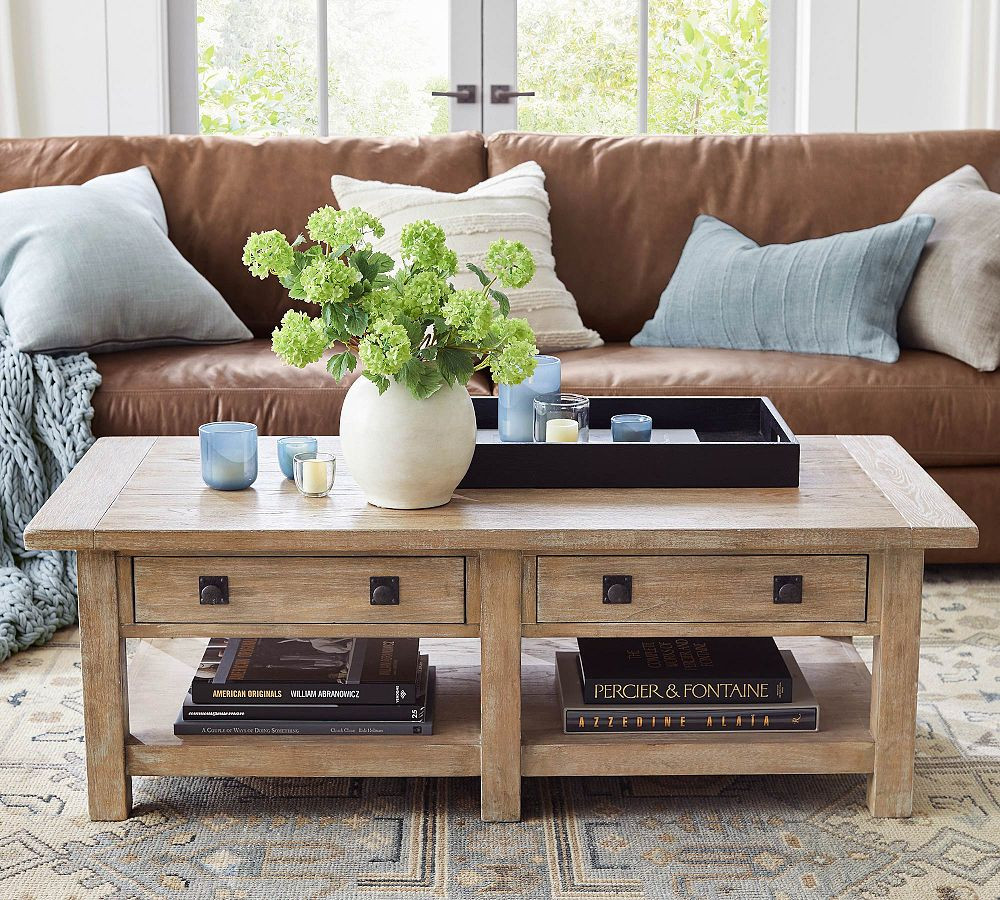 Benchwright Rectangular Coffee Table | Pottery Barn (US)