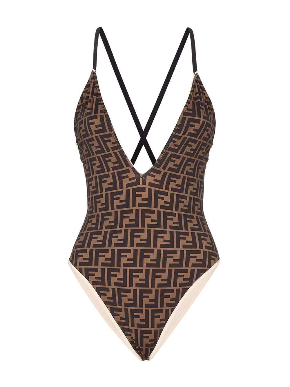 Ff Reversible One Piece Swimsuit Snake Pink | The Webster