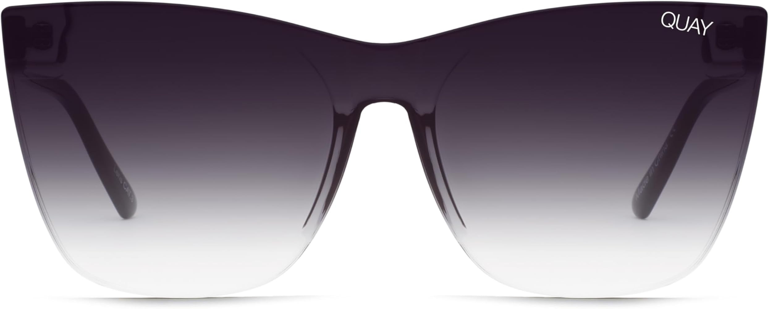 Quay - Womens Sunglasses, Cat Eye Lenses with UV Protection, Oversized Sunglasses (Come Thru, Bla... | Amazon (US)