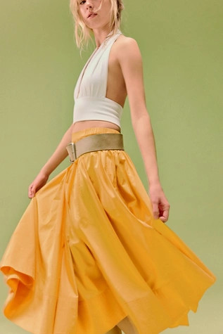 Lowen Midi Skirt | Free People (Global - UK&FR Excluded)