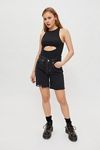 Levi’s 501 Mid-Thigh Denim Short – Lunar Black | Urban Outfitters (US and RoW)