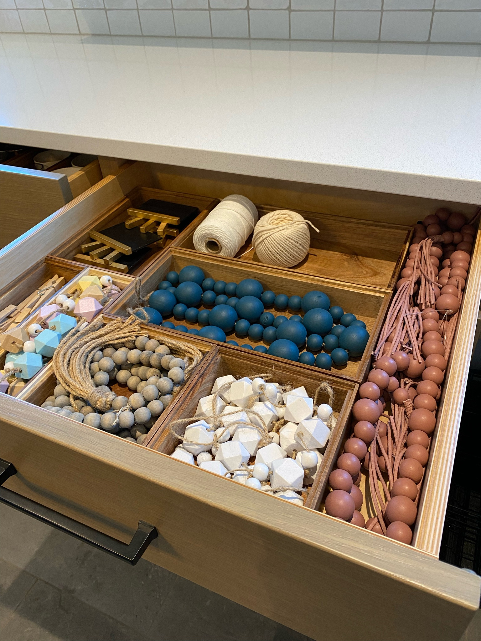 Our go to drawer organizers. Acacia wood is beautiful and gives a higher end look than bamboo. 

Perfect for ANY drawer. 

#LTKunder100 #LTKunder50 #LTKfamily