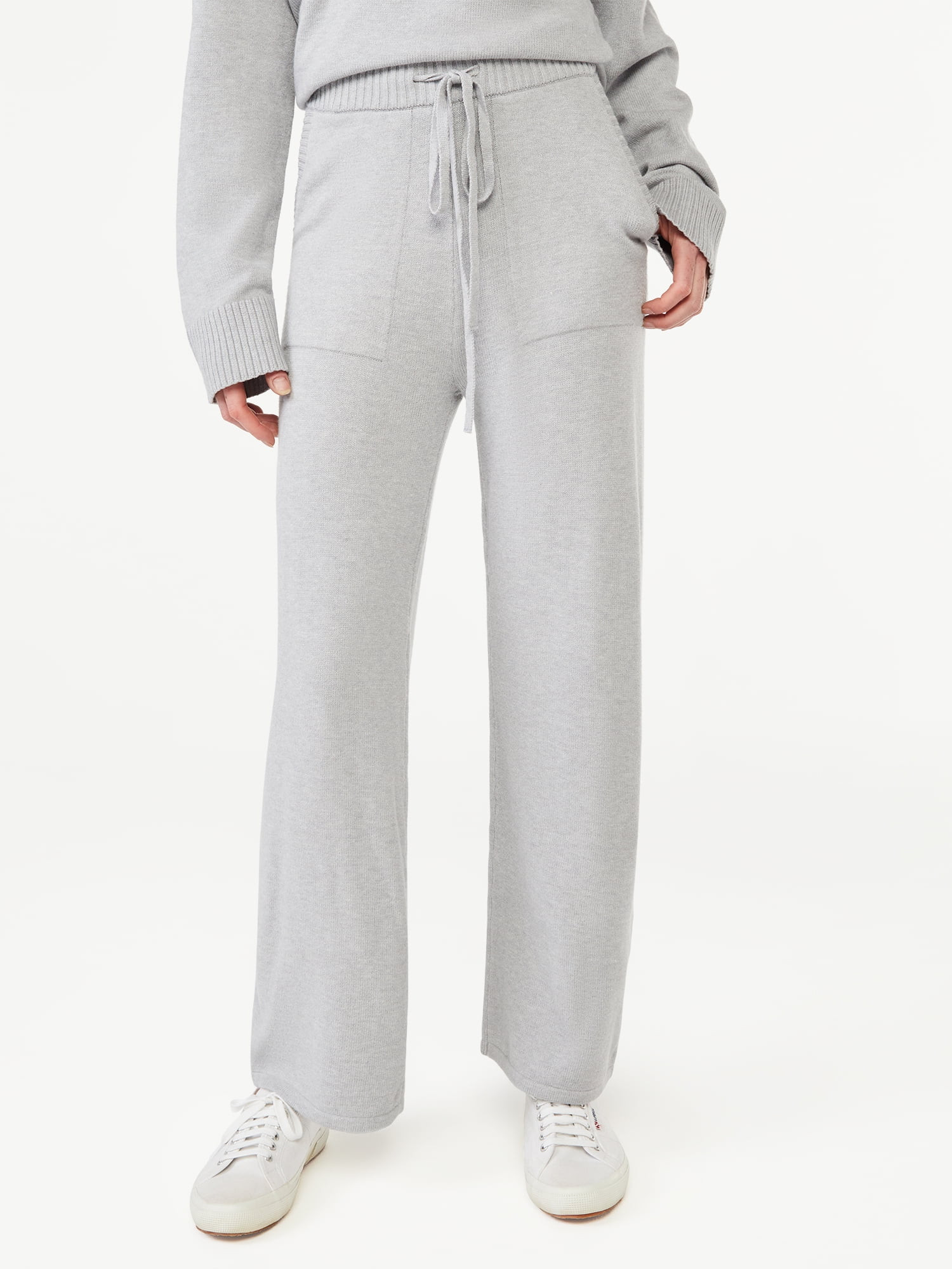 Free Assembly Women's Straight Leg Sweater Pants - Walmart.com | Walmart (US)