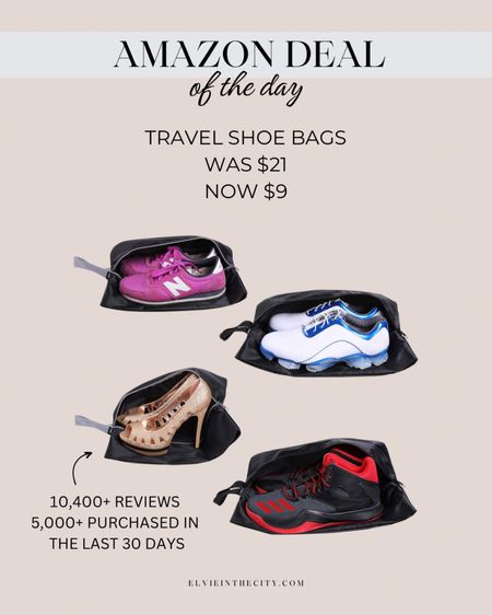 Shoe bags perfect for travel! Under $10 and over 10,000 reviews!

Travel essentials, packing, shoe bag

#LTKfindsunder50 #LTKtravel #LTKhome