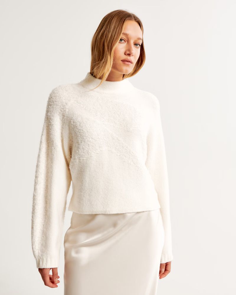 Women's Mockneck Dolman Sweater | Women's New Arrivals | Abercrombie.com | Abercrombie & Fitch (US)