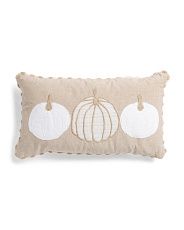 12x20 Jute Mini Pumpkin Pillow | Marshalls