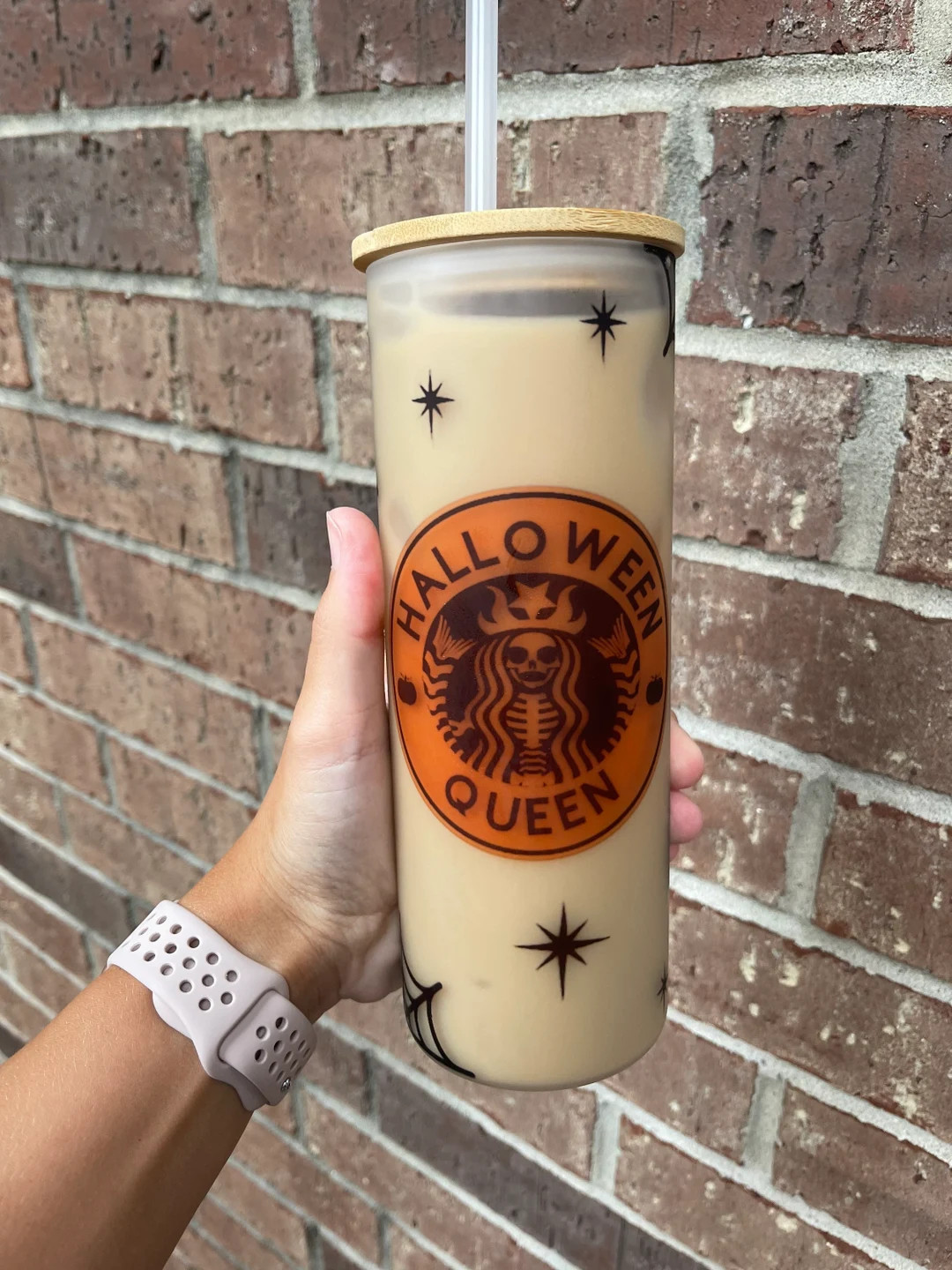 Halloween Queen Tall Glass L Halloween Witch Cup L Halloween - Etsy | Etsy (US)