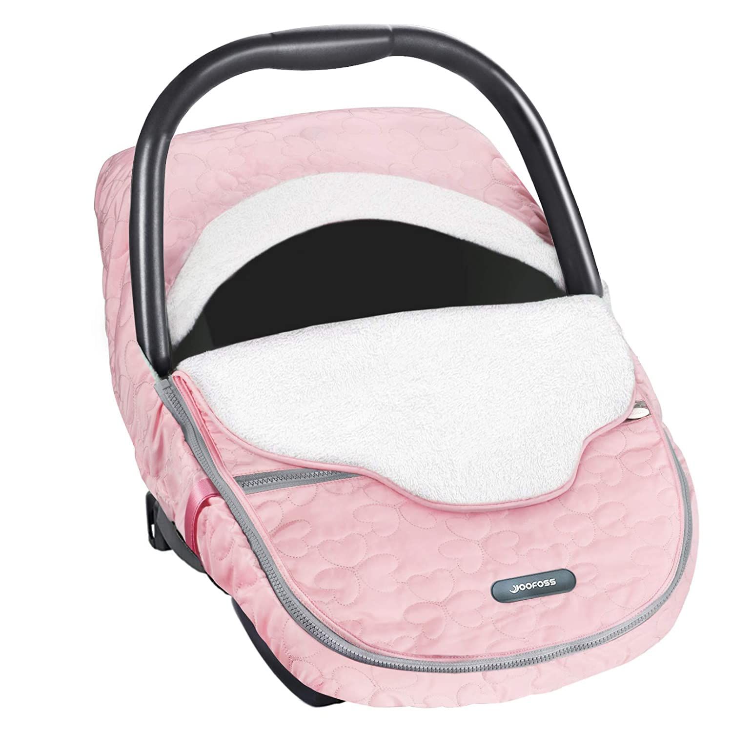 Amazon.com: Yoofoss Baby Car Seat Cover Winter Carseat Canopies Cover to Protect Baby from Cold W... | Amazon (US)