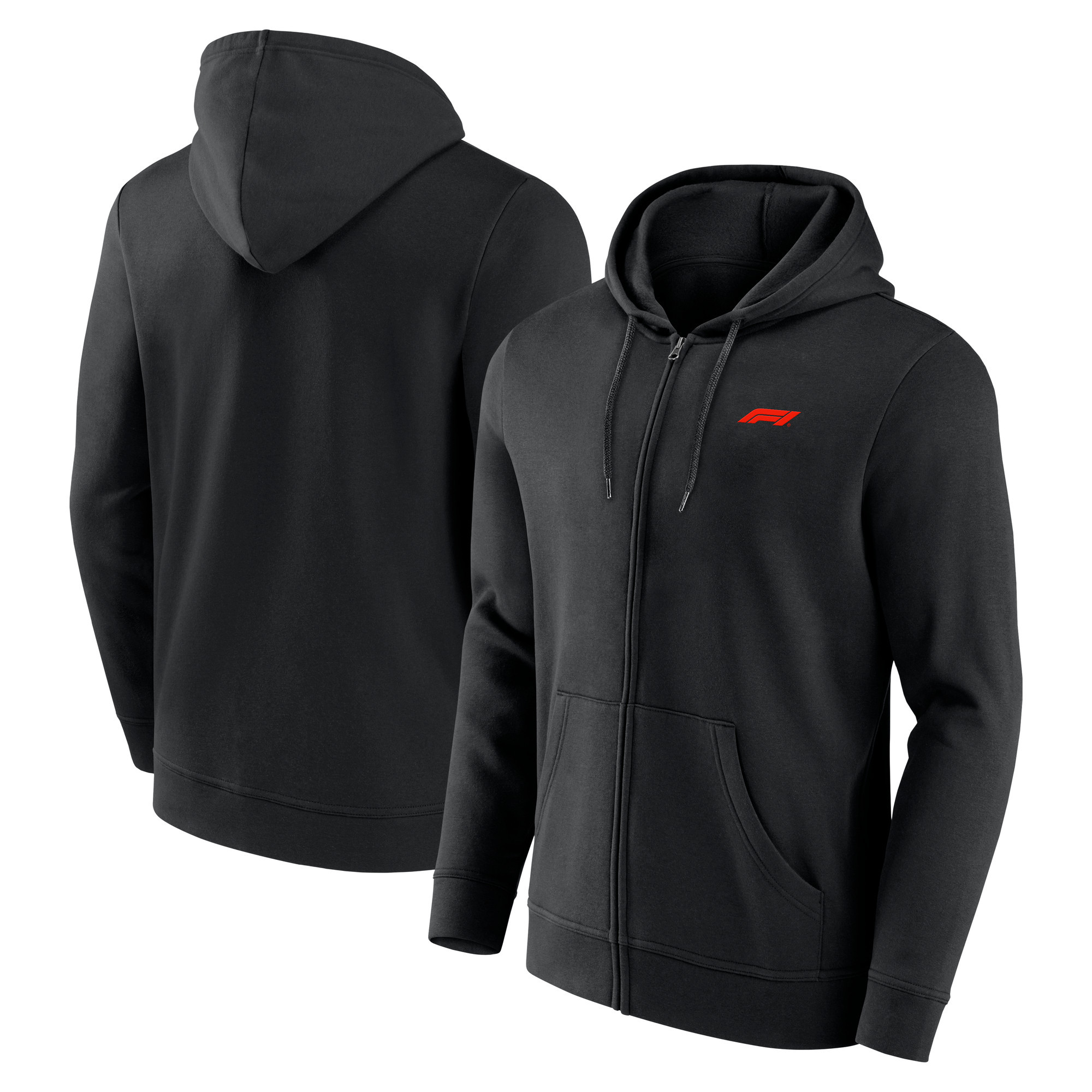 Men's Black Formula 1 Primary Full-Zip Hoodie | Fanatics