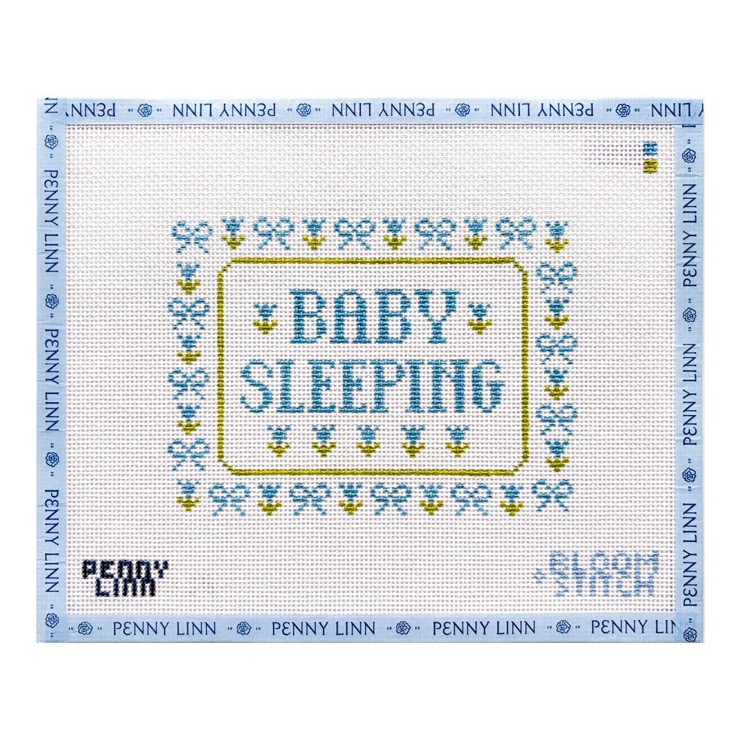 Baby Sleeping Blue | Penny Linn Designs