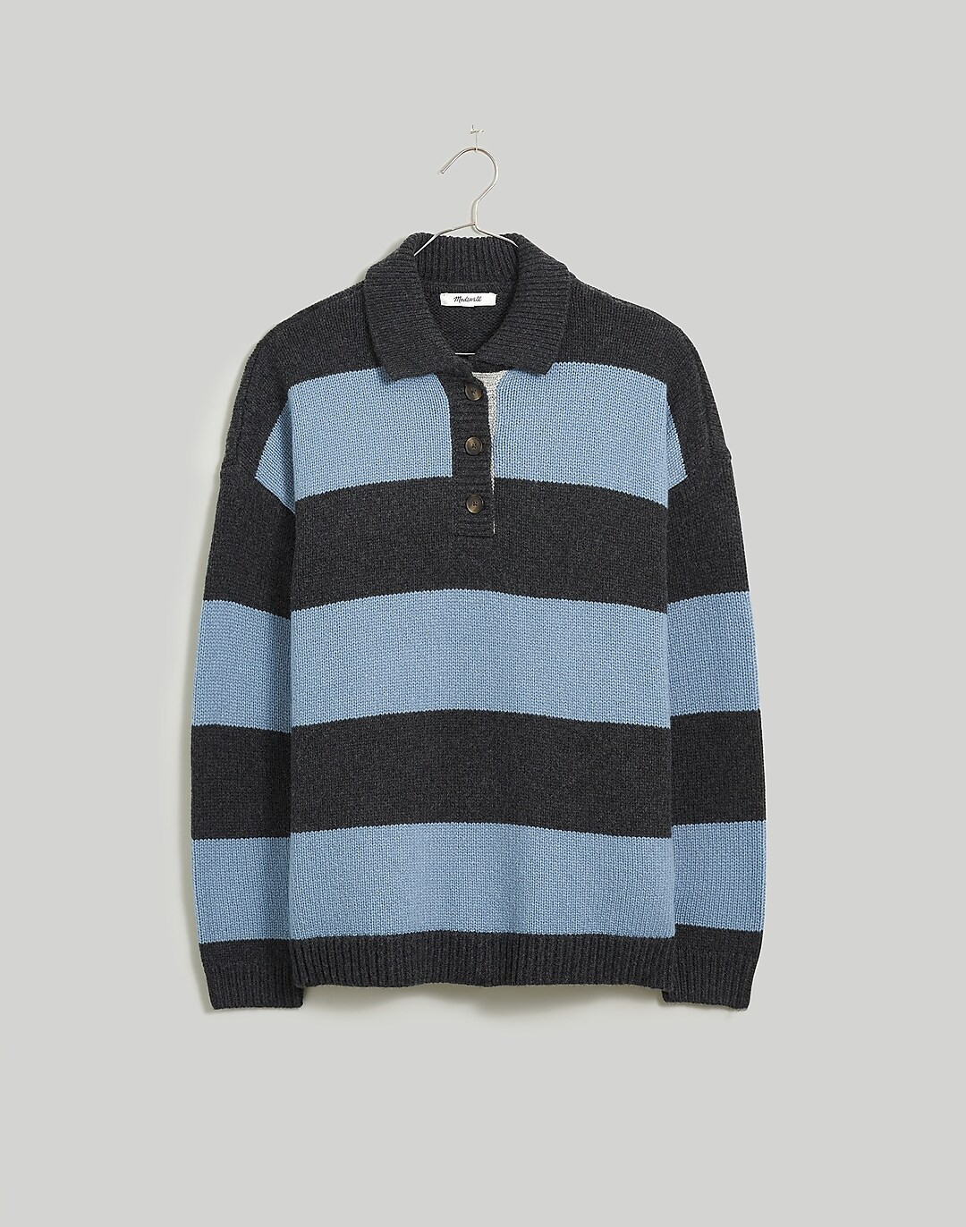 Rugby Stripe Polo Sweater | Madewell