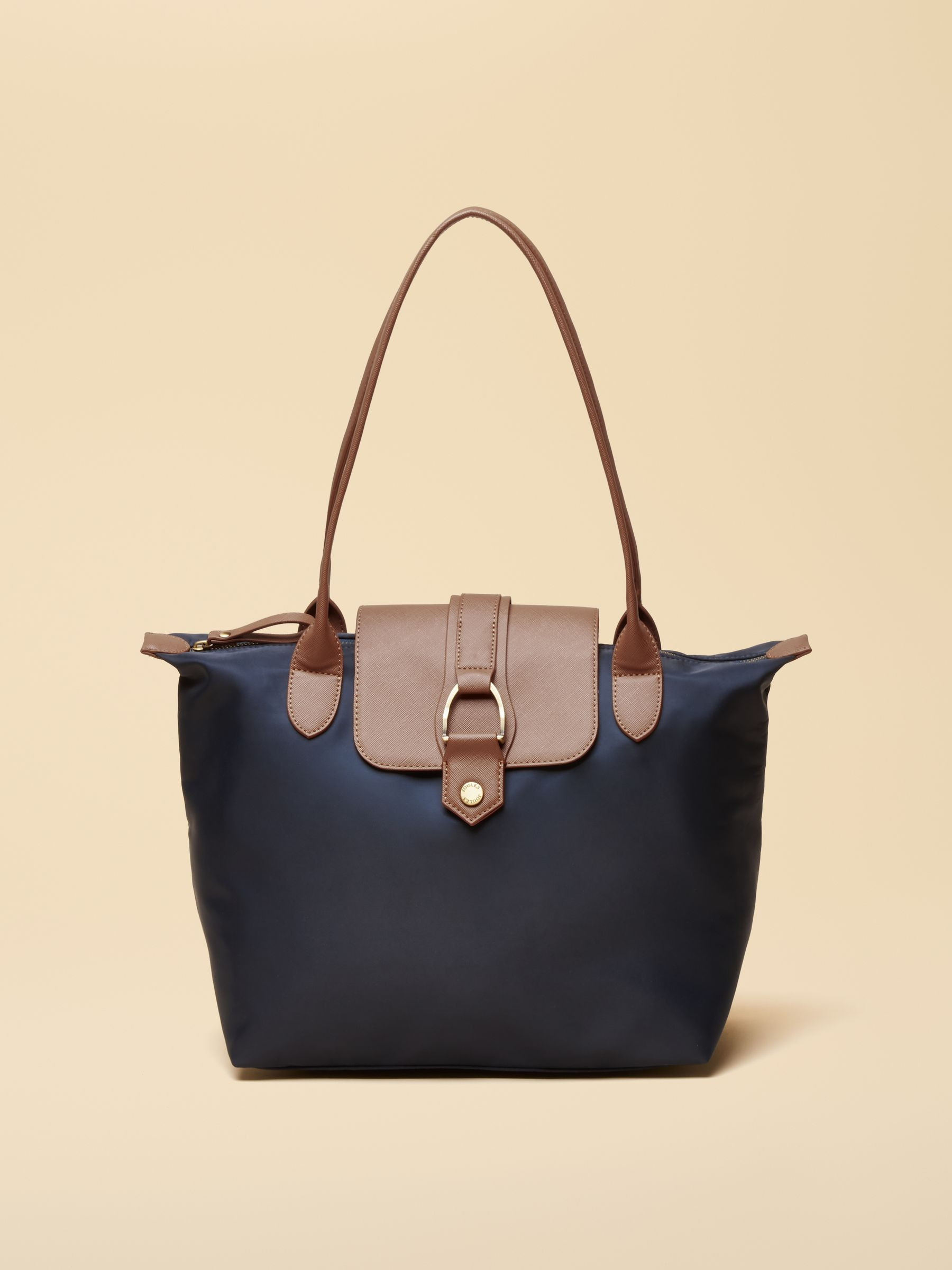 Edie Navy Shopper bag | Joules | Joules