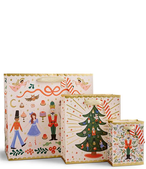 Rifle Paper Co. Nutcracker Sweets Gift Bag Set | Dillard's | Dillard's