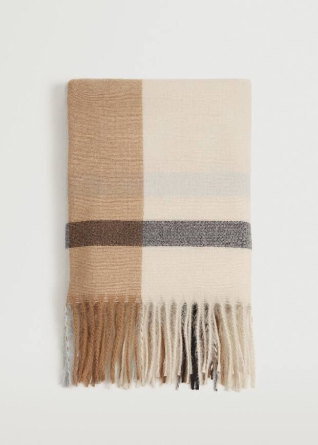 Fringes knit scarf | MANGO (US)