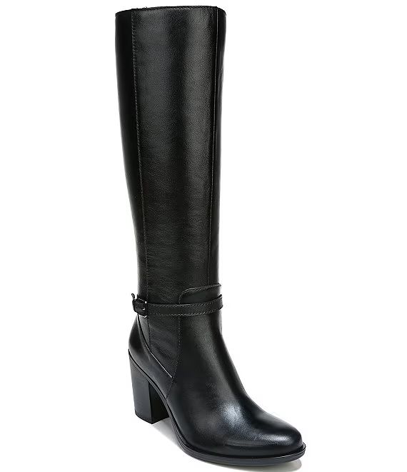 Kalina Leather Tall Shaft Boots | Dillards