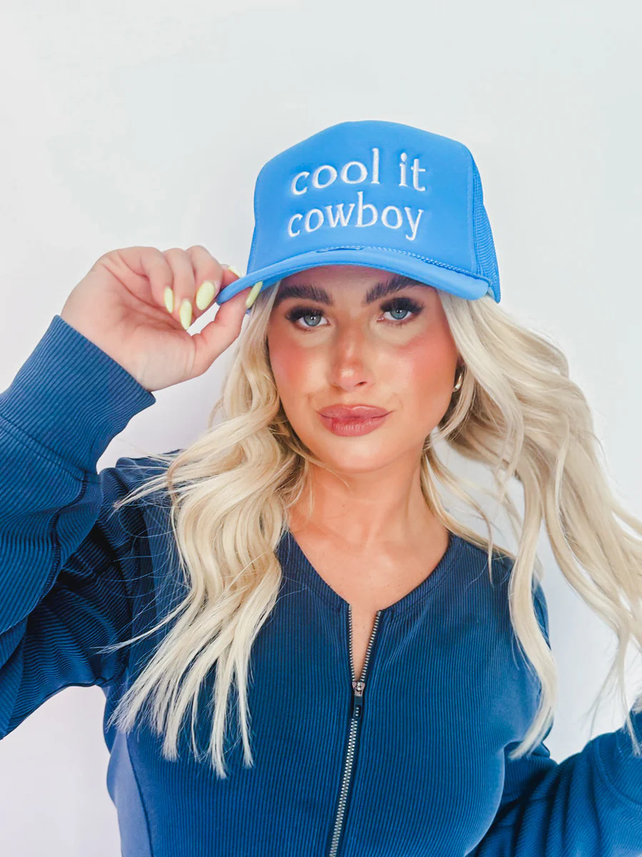 Cool It Cowboy Trucker Hat | Reap the Sew Boutique