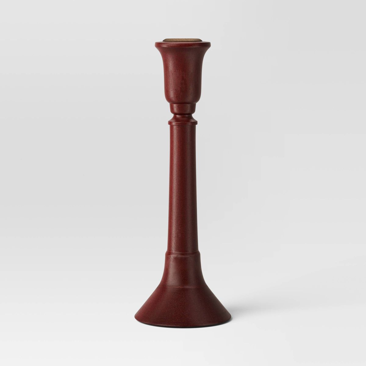 Wood Turned Candleholder - Threshold™ | Target