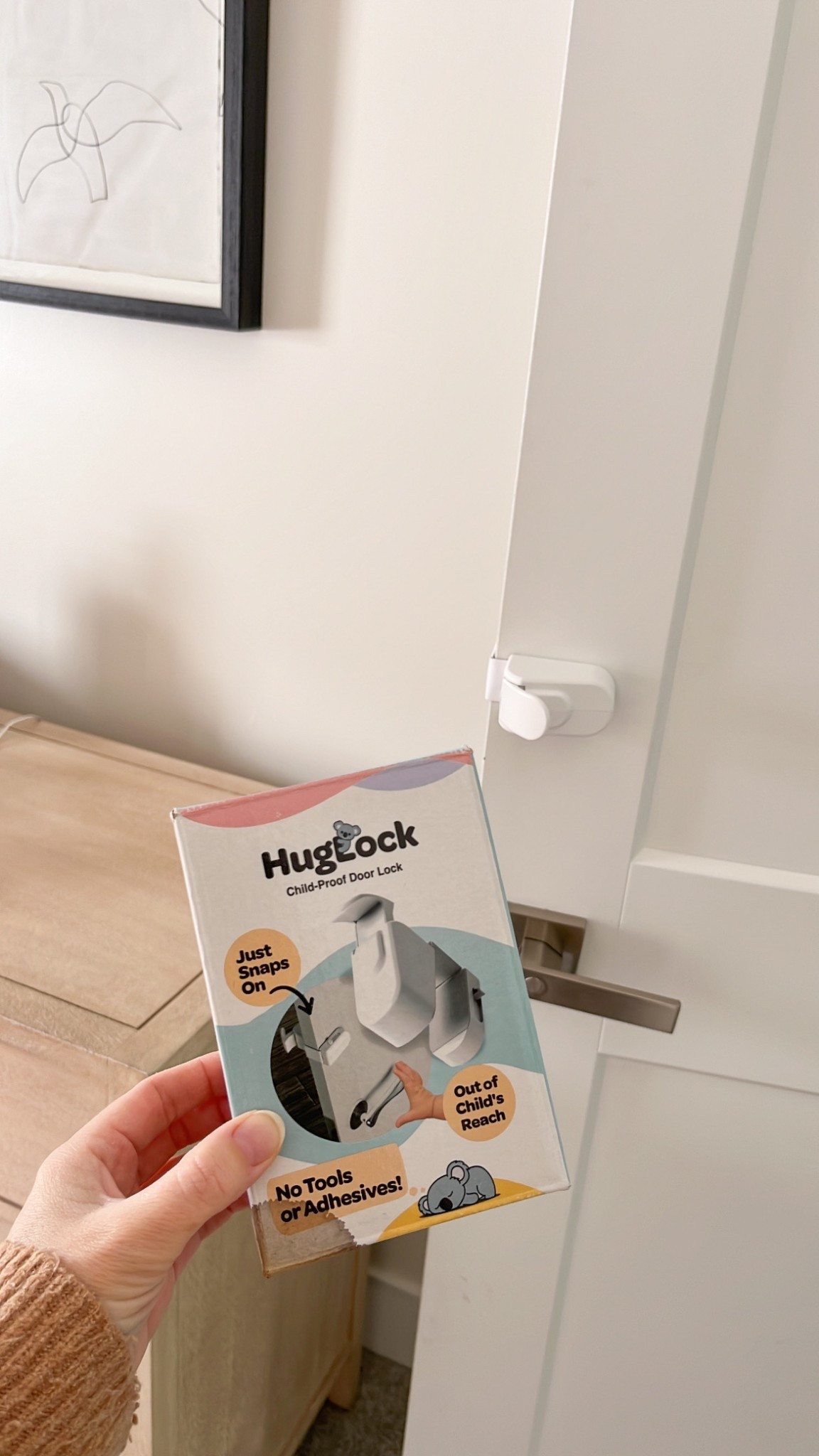 Just bought another one of these child proof door locks to go on Mallory’s door and it’s the best! Huglock - The Snap-On Door Lock Kids Can't Reach or Defeat - No Tools or Adhesives Required. I shared and saved how to use it on my IG highlights!

Baby proof, toddler, Amazon find

#LTKKids #LTKmomlife #LTKBaby