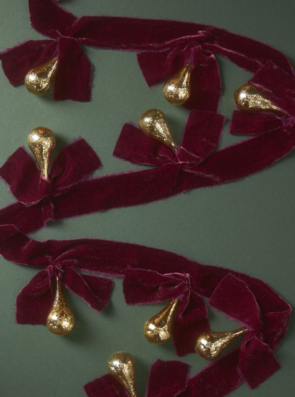 Velvet glass drop garland ♥️♥️🎅🏼

#LTKHome #LTKSeasonal #LTKNYFW