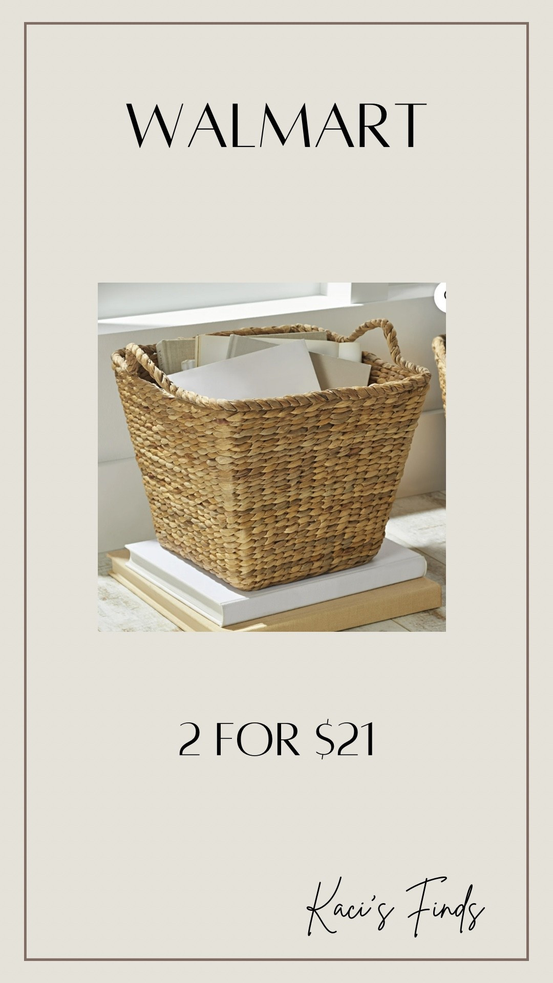 Two baskets for $21!!! These won’t be on clearance for long. 🏃🏽‍♀️🏃🏽‍♀️🏃🏽‍♀️

Home decor
Organization
Basket
Tub

#LTKHome #LTKSpringSale #LTKSaleAlert