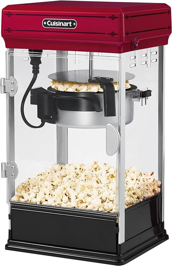 Cuisinart CPM-28 Classic-Style Popcorn Maker, Red | Amazon (US)