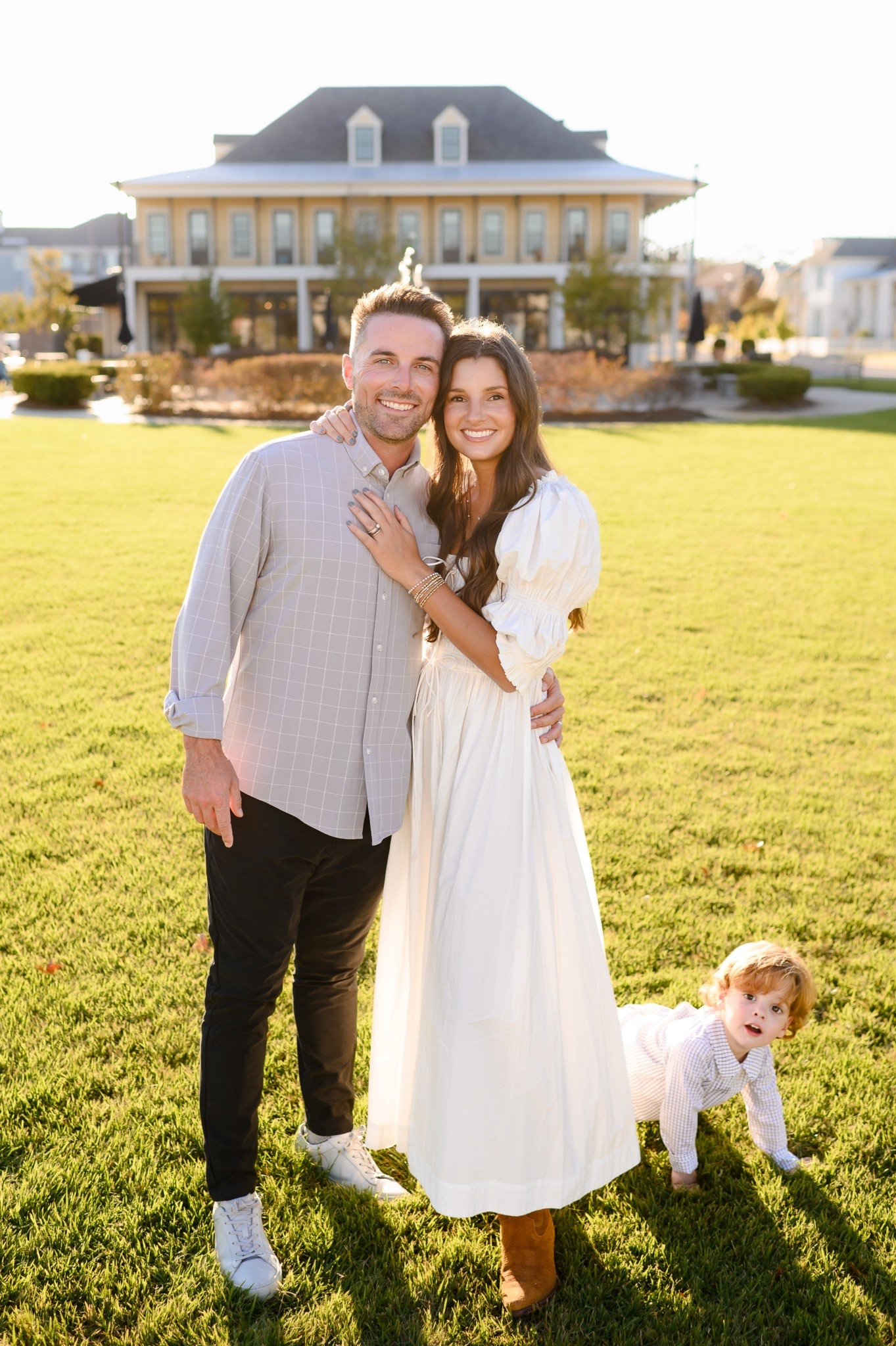 family picture outfits 
Doen dress
Mizzen & Main top 

#LTKHoliday #LTKSeasonal #LTKFamily