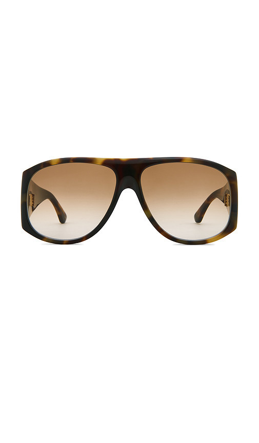 Chloe Izia Sunglasses in Brown. | Revolve Clothing (Global)