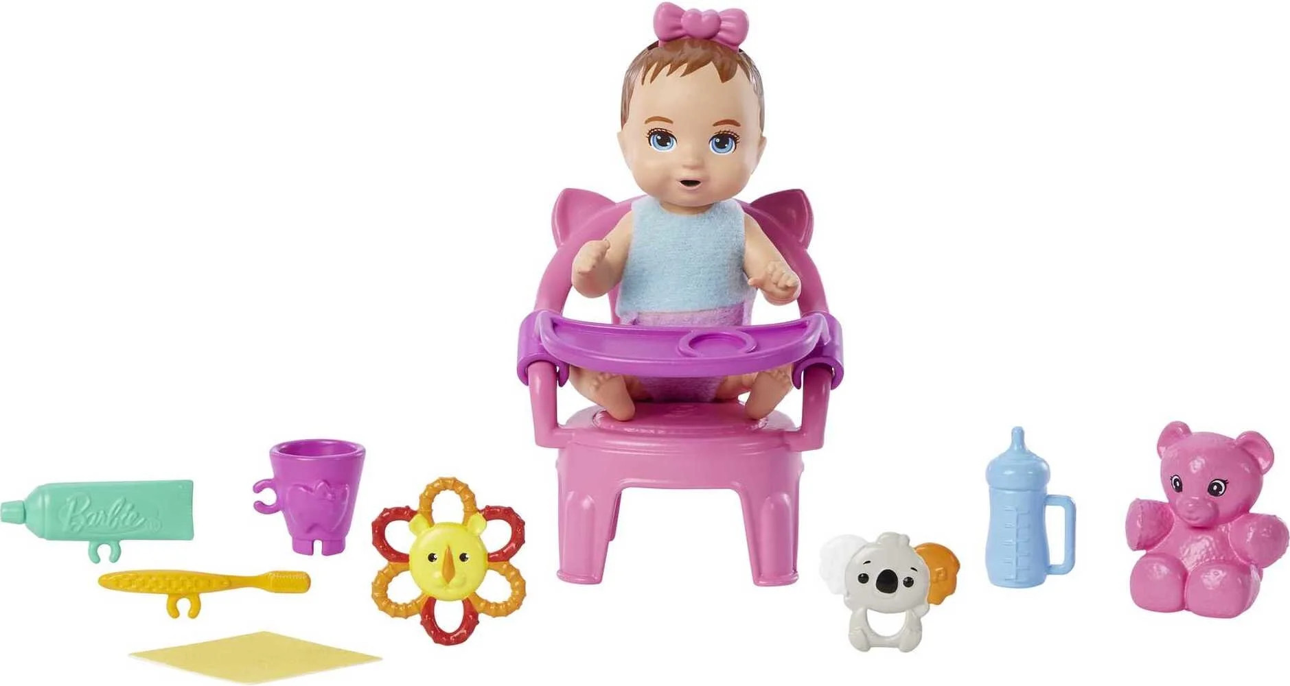 Barbie Skipper Babysitter First Tooth Playset with Doll and Accessories, Multicolor | Walmart (US)