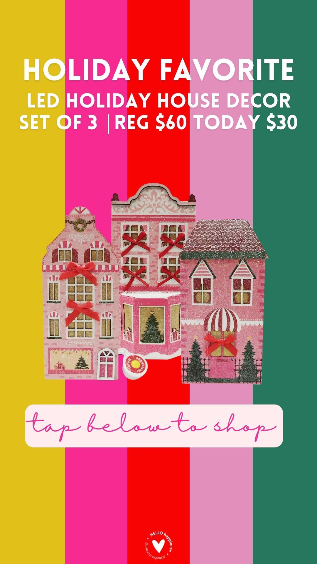 holiday favorite | LED holiday house decor set  for $30 

#LTKSaleAlert #LTKHoliday #LTKSeasonal