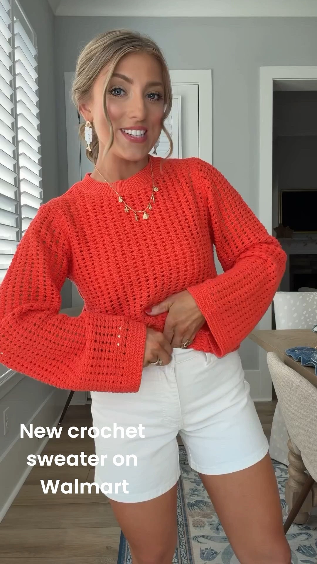 This bright orange sweater + white denim combo is such a FUN summer look ❤️☀️ The chunky knit sweater gives the perfect elevated coastal vibe and these white shorts are such a staple for the season. Easy to dress up with sandals or wear casual for everyday. Walmart fashion has seriously been so good lately!

#WalmartFashion #WalmartFinds #SummerStyle #CoastalStyle #AffordableFashion #WhiteDenim #SummerOutfit #CasualStyle #OOTD #EverydayStyle #AmericanaStyle #WalmartStyle #FashionFinds #CuteOutfits #WalmartNewArrival

#LTKootd #LTKPetite