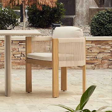 Porto Outdoor Dining Chairs | West Elm (US)