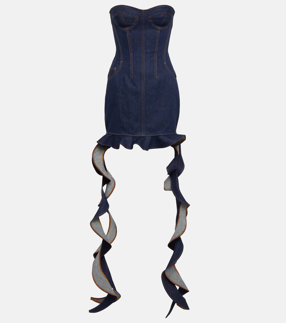 Corset denim minidress | Mytheresa (US/CA)