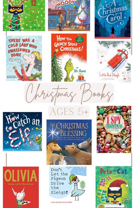 Christmas books for kids ages 5 and up

Children’s Christmas books
Kids Christmas books

#LTKkids #LTKCyberWeek #LTKsalealert