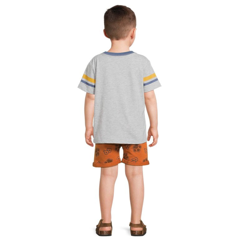 Paw Patrol Boys Pawsome Graphic Tee and Shorts, 2-Piece Set, Size 12M-5T | Walmart (US)